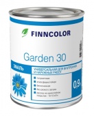 Полуматовая универсальная алкидная эмаль Finncolor Garden 30 (Финнколор Гарден 30) купить и заказать в Санкт-Петербурге (СПб)