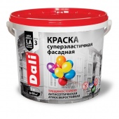 Суперэластичная фасадная краска Dali (Дали) купить и заказать в Санкт-Петербурге (СПб)