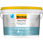 Краска Marshall Maestro (Маршал Маэстро), краска Marshall для потолков купить и заказать в Санкт-Петербурге (СПб)