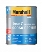 Лакокрасочный материал для стен и потолков Marshall Export 7, краска Marshall для гипсокартона латексная купить и заказать в Санкт-Петербурге (СПб)
