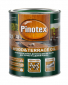 Деревозащитное масло для террас и садовой мебели Pinotex Wood&Terrace Oil (Пинотекс Вуд&Террас Оил) купить и заказать в Санкт-Петербурге (СПб)